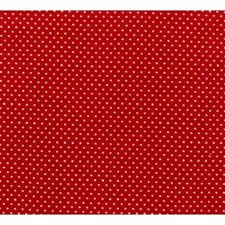 Basic Palette, Tessuto Rosso con Pois bianchi Stim Italia srl - 1