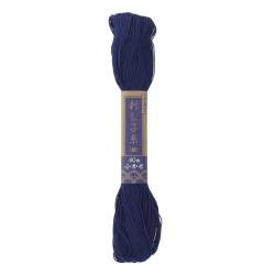 Filo di cotone per Sashiko blu navy da 20 mt Olympus - 1