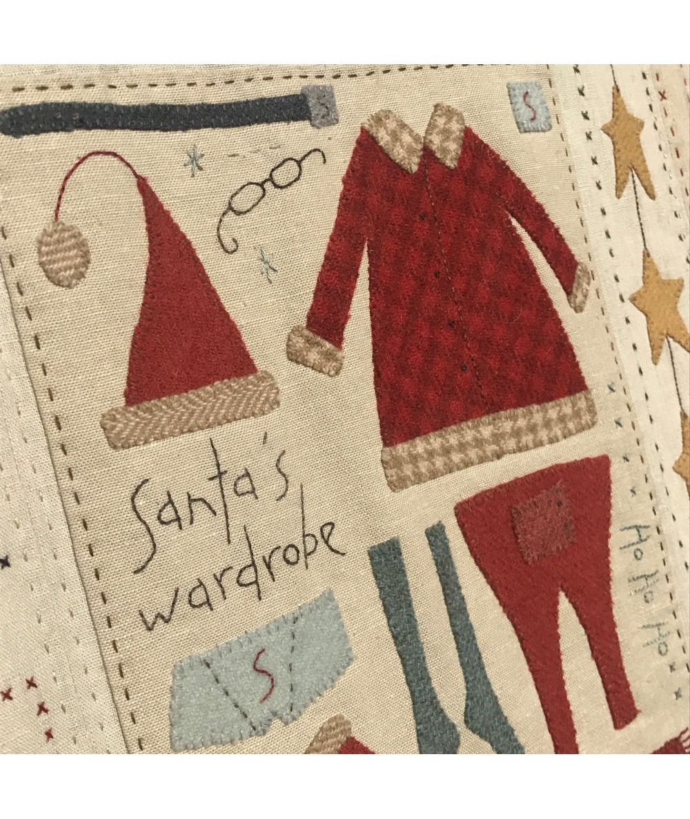 The Santa, The Tree, The Turkey & Me - Cartamodello BOM Quilt, Anni Downs Hatched and Patched - 3