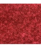 Moda Fabrics Marble Swirls, Tessuto Rosso Sfumato con Ghirigori Moda Fabrics - 1