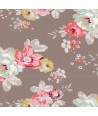 Tilda Maple Farm Pauline Umber, Tessuto Marrone Terra con Fiori Tilda Fabrics - 1