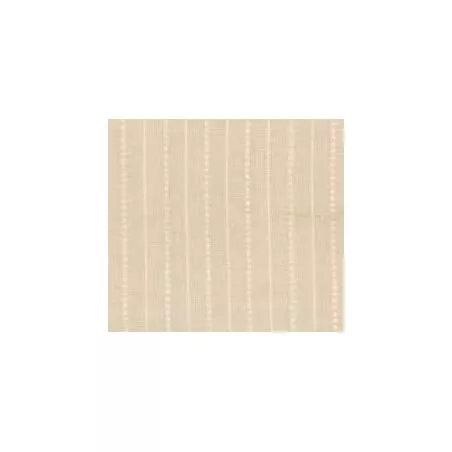 Moda Fabrics, Tessuto Fondo Beige con righe e quadretti bianchi Moda Fabrics - 1