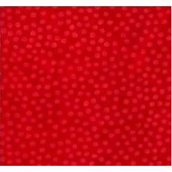 Moda Fabrics Marble Mate Dots, Tessuto Rosso con Pois Rossi Moda Fabrics - 1