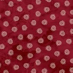 Maywood Studio, In Stitches, Tessuto Rosso con Disegno Bianco Maywood Studio - 1