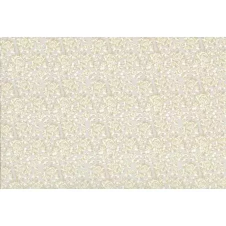 Lecien Madame Fleur by Jera Brandvig, tessuto bianco panna con campo di fiori Lecien Corporation - 1