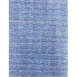 Tessuto Giapponese Tinto in Filo, Tessuto sui toni del blu