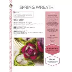 Crocheted Wreaths for the Home, 12 gorgeous wreaths and 12 matching mini projects for all year round by Anna Nikipirowicz