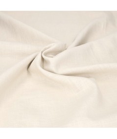 Tessuto 100% Lino Avorio, 230 gr/m2 - h 140 cm