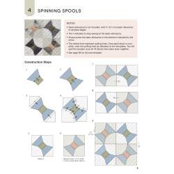 The Sewing Room Sampler by Yoko Saito, 16 Blocks, 8 Appliqué Motifs % 1 Stunning Quilt