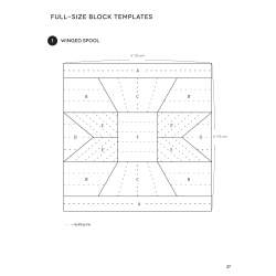 The Sewing Room Sampler by Yoko Saito, 16 Blocks, 8 Appliqué Motifs % 1 Stunning Quilt