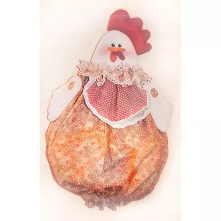 Cartamodello in PDF Gallina Portasacchetti