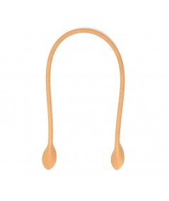 Manici per borse a Spalla in Pelle Beige - 60 cm, 2 Manici da Cucire Inazuma - 1