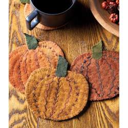 Autumn Bounty - 18 Quilts and Wool Appliqué Projects to Decorate Your Home by Renee Nanneman - Martingale