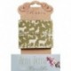 Tilda ribbon, Nastro 45 mm Jean Olive Apple Bloom Tilda Fabrics - 1