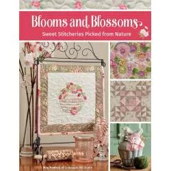 Blooms and Blossoms - Sweet Stitcheries Picked from Nature by Meg Hawkey - Martingale