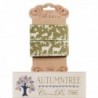 Tilda ribbon 30 mm Forest Green Autumntree Tilda Fabrics - 1