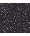 Moda Fabrics The Wordsmith by Janet Clare, Tessuto Nero con Pois