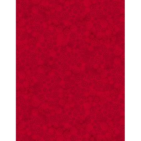 Wilmington Prints Essentials, Tessuto Rosso con Scintille