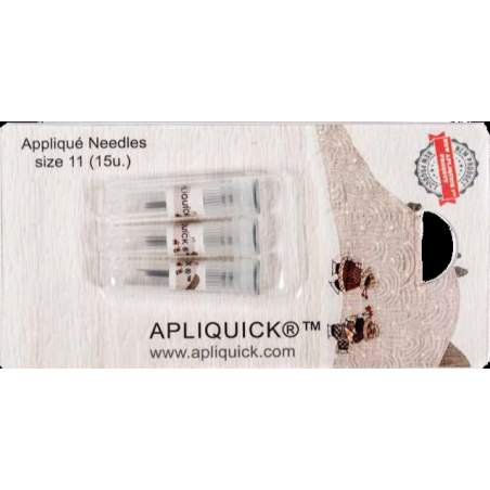 15 Aghi per Applique n. 11 - Apliquick APPLIQUE NEEDLES Apliquick - 1