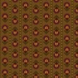 Henry Glass Idaho Prairie Star by Kim Diehl Collection, Tessuto Marrone Motivo Carta da Parati a Righe Henry Glass - 1