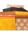 Kit di Tessuti per Runner Pumpkin Whismy da Primitive Quilts Fall 2020