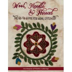 Wool, Needle & Thread - The Go-To Guide for Wool Stitchery by Lisa Bongean - Martingale Martingale - 1