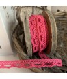 Nastro Merletto Fucsia Altezza 10 mm
