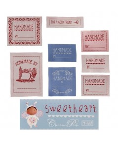 Tilda Quilt labels Sweetheart (etichette) 8pz Tilda Fabrics - 1