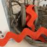 Rick Rack Colore Arancione Altezza 43 mm
