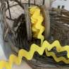 Rick Rack Colore Giallo Altezza 17 mm