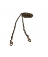 Catena per borse dorata con moschettoni - 3.6 mm