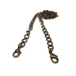 Catena per borse dorata con...
