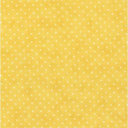 Moda Fabrics Essential Dots - Tessuto Nero Sfumato a Pois Moda Fabrics - 1