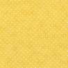 Moda Fabrics Essential Dots, Tessuto Fondo Giallo con Pois Bianchi