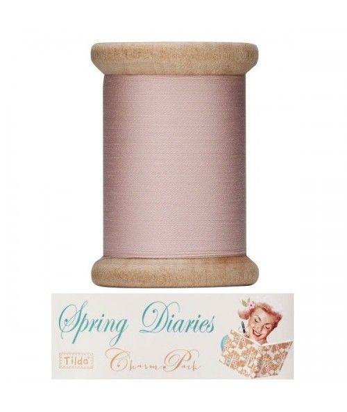 Tilda sewing thread 400 mt pink Spring Diaries Tilda Fabrics - 1