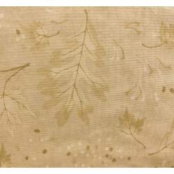 Moda Fabrics Trail's End by Holly Taylor, Tessuto Beige con Foglie