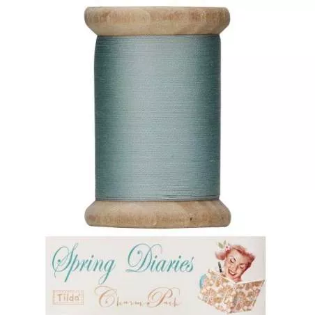 Tilda Filo per Cucire 400 mt Verde Tilda Fabrics - 1