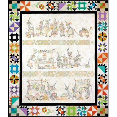 The Mystery of the Salem Quilt Guild Set Completo - Crabapple Hill