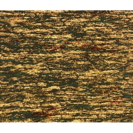 South Sea Import Bear Meadow by Carolyn Mock, Tessuto Verde Marrone