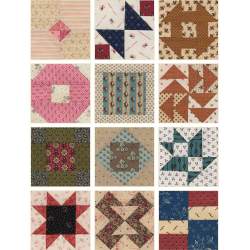 Schoolgirl Sampler - 72 Simple 4'' Blocks and 7 Charming Quilts by Kathleen Tracy - Martingale Martingale - 11