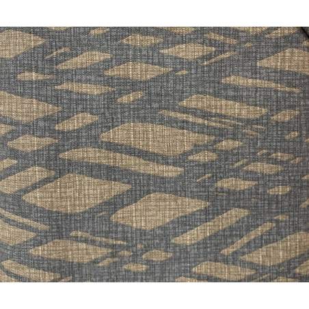 Lecien Collection Etoffe Imprevue by Yoko Saito, Tessuto Fantasia Marrone e Blu