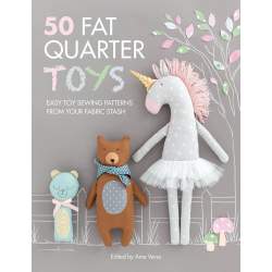50 Fat Quarter Toys, Easy toy sewing patterns from your fabric stash by Ame Verso David & Charles - 1
