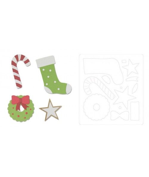 Bigz Die Seasonal Elements by Kath Breen Sizzix - Big Shot - 1