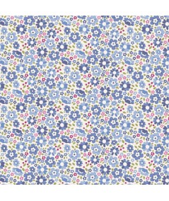 Tilda Woodland Clara, Tessuto Blu con piccoli Fori Tilda Fabrics - 1