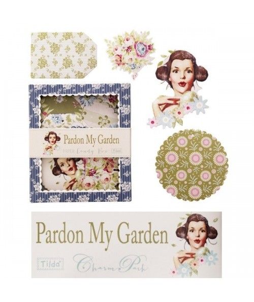 Tilda Candy Box Pardon my Garden Tilda Fabrics - 2