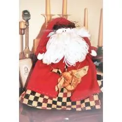 Cartamodello in PDF Babbo Natale Copripanettone