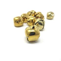 5 Campanelli Dorati da 27 mm - Jingle Oro