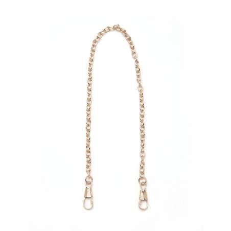 Catenina in Oro Rosa da 38 cm con moschettoni - Rose Gold 15” Purse Chain Zakka Workshop - 1