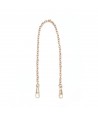 Catenina in Oro Rosa da 38 cm con moschettoni - Rose Gold 15” Purse Chain Zakka Workshop - 1