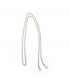 Silver 47” Purse Chain- Catena per Borse color argento 120 cm